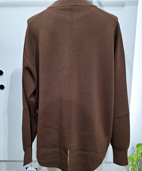 【ATELIER SIX】HL-11256310 ジャガード編モックネックプルオーバー