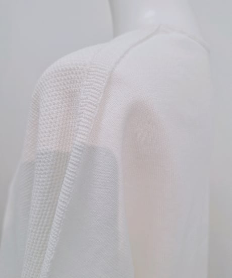 【ATELIER SIX】11255384 鹿の子半袖プルオーバー