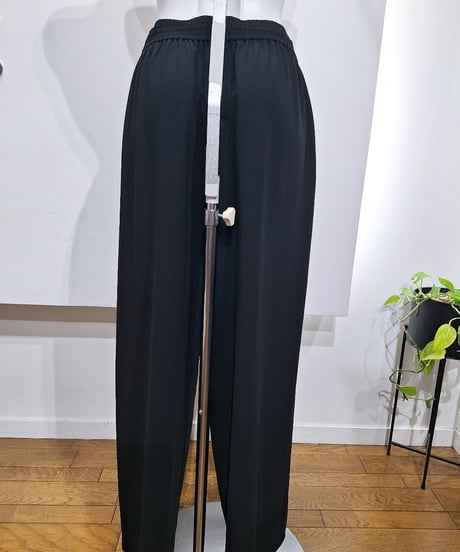 【cafune】625620 mat stretch georgette easy pants