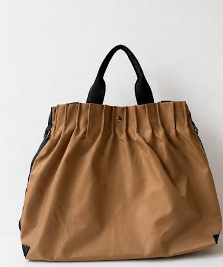 【charmaer 26AW】276860　プリーツナイロンバッグ