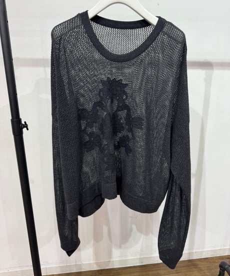 【PRIORITY 26AW】 P67003KR 刺繍メッシュ PO