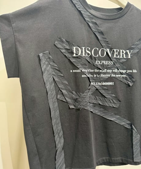 【RILATO 26SS】  R26277テープロゴプリントTシャツ