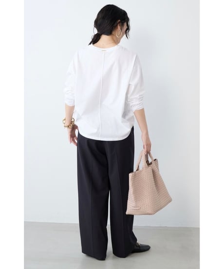 【MICA&DEAL】 0126103013 ドライタッチワンタックパンツ