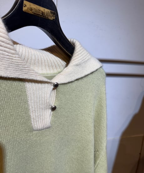 【Lallia Mu 26AW】2614444 セーラーカラーニット