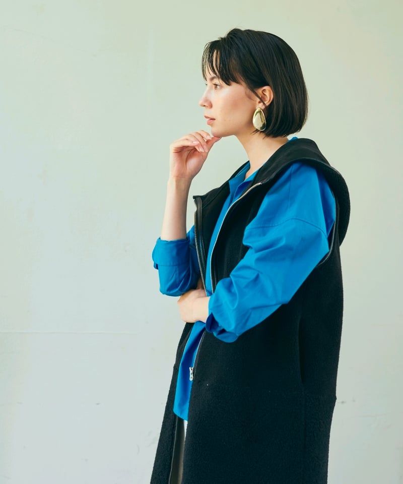ruxe 26AW】2634232 ロングボアベスト | selectshopB5