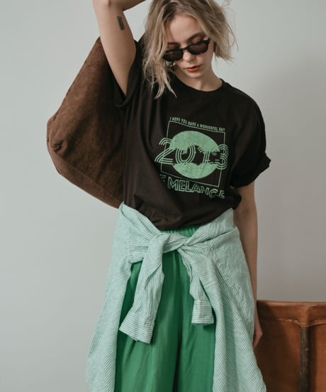 【LeMélange 26SS】  8623205  フレンチリネン2wayシャツ