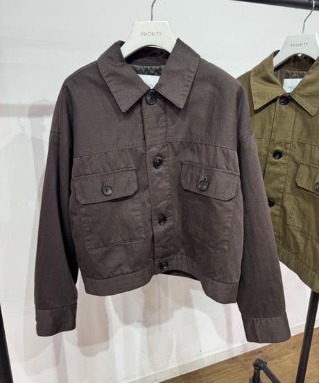 【PRIORITY 26AW】 P67040AI パデットデニムジャケット