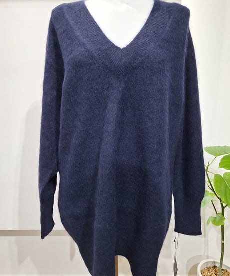 【ATELIER SIX】11256500 ラクーン混チュニック