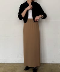 【cafune】535614  rib tight skirt
