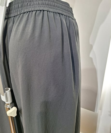 【cafune】625620 mat stretch georgette easy pants