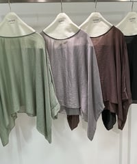 【ayane 26AW】 856746 シアーポンチョ