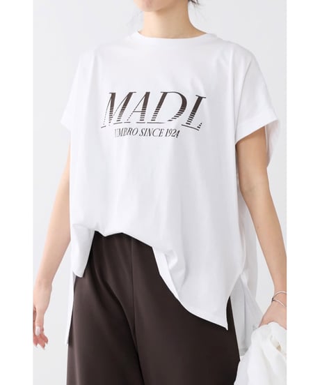 【UMBRO×MICA&DEAL】 0126309106 "MADL"ロゴプリントT-shirt