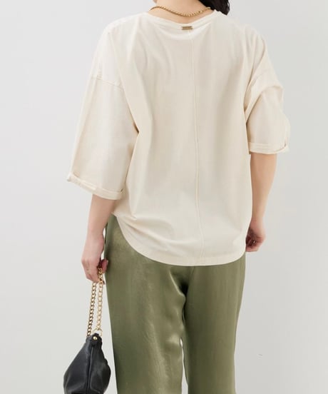 【MICA&DEAL】0125309216 "MOUNT NELSON"ロゴ5分袖T-shirt