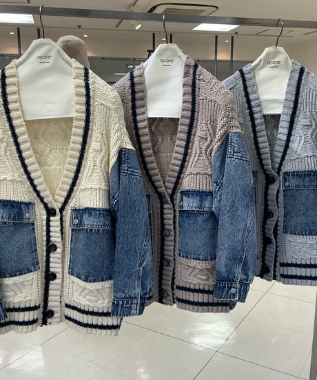 【ayane 26AW】  856724 ドッキングデニム