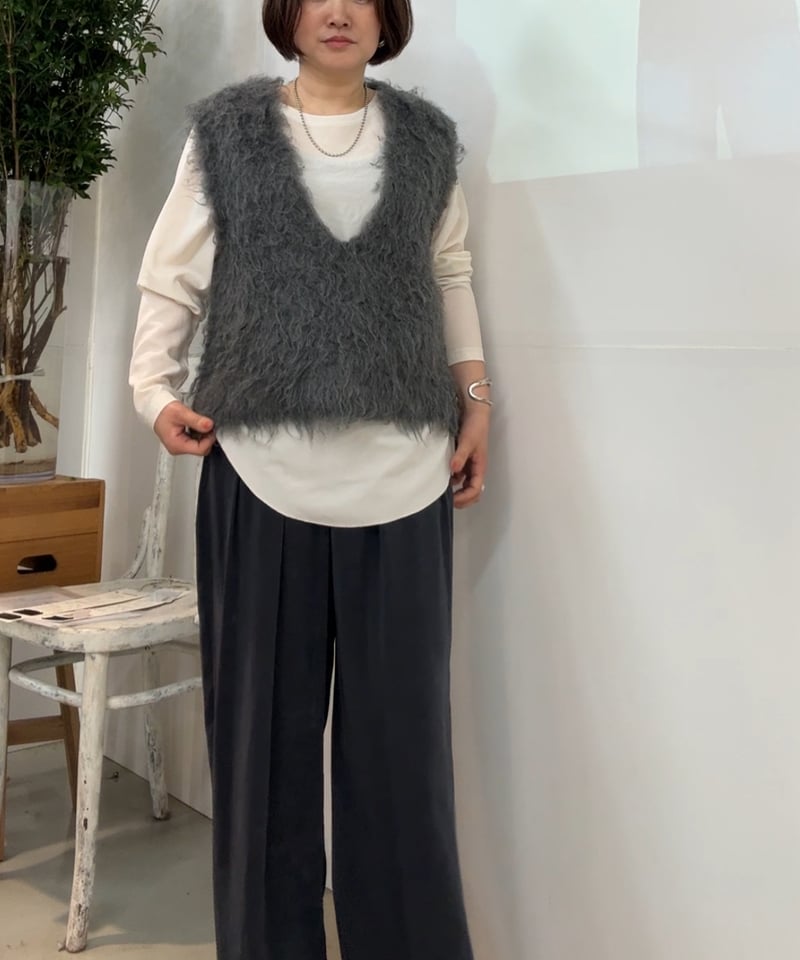 cafune 25autumn】535623 silk touch polyester wi