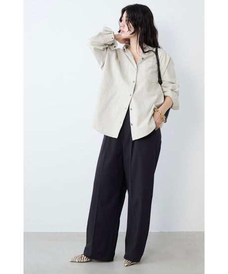 【MICA&DEAL】 0126103013 ドライタッチワンタックパンツ