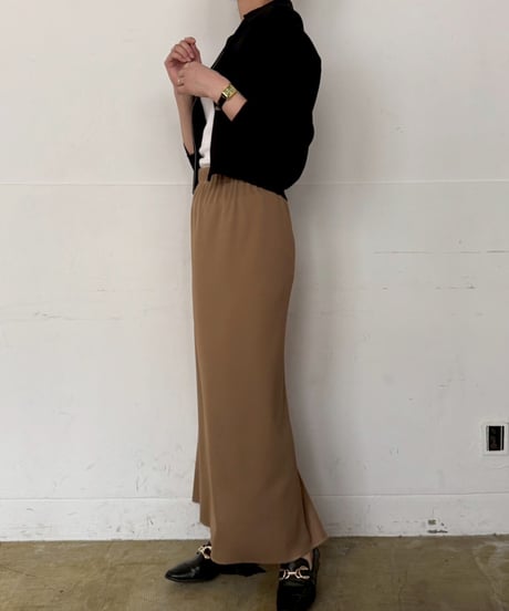 【cafune】535614  rib tight skirt