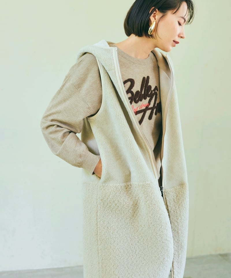 ruxe 26AW】2634232 ロングボアベスト | selectshopB5