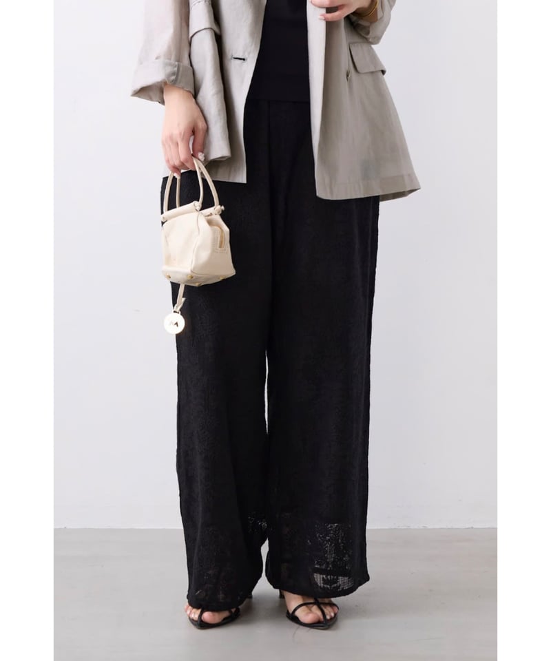 MICA&DEAL】 0126203129 インドレースワイドパンツ | selectshopB5