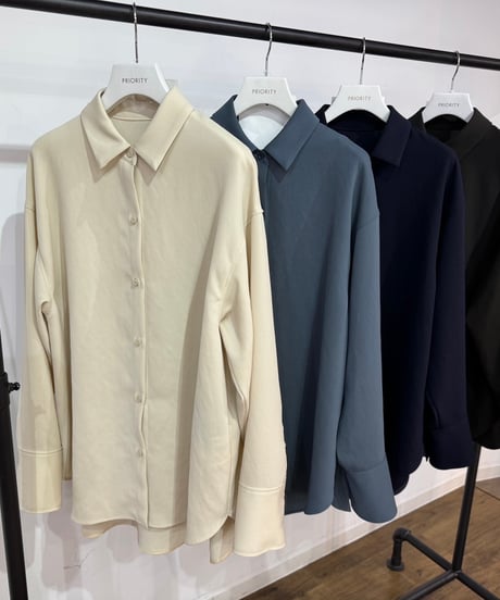 【PRIORITY 26AW】  P66230IT ベーシックシャツ