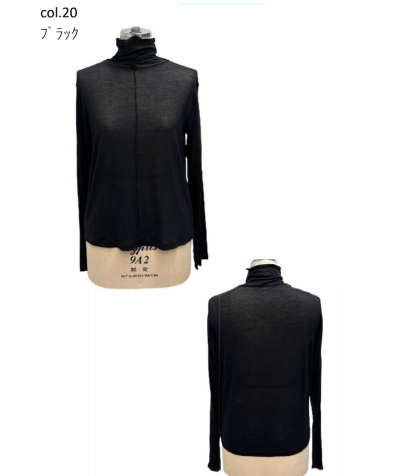 ayane25autumn】855715 シアータートルネックロンT | selectshopB5