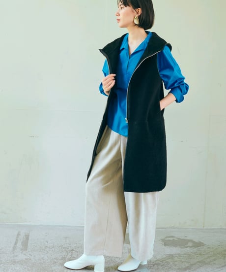 【ruxe 26AW】2634232 ロングボアベスト