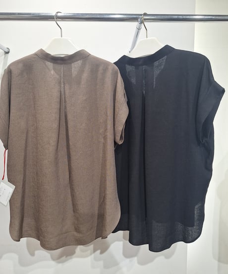 【MICELLE】1028603 スキッパーシアーシャツ
