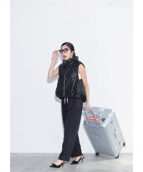 【MARGAUX VINTAGE】MG PT - 25078 テーパードパンツ