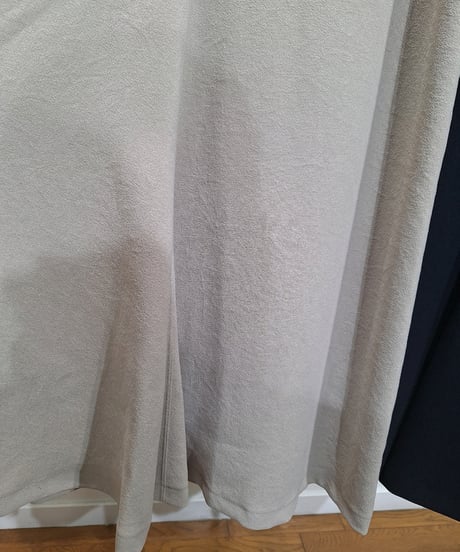 【cafune】535633 stretch georgette back flare skirt