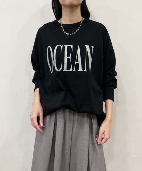 【siro de la bonte】R543203 OCEAN 2way pullover(ラメ）