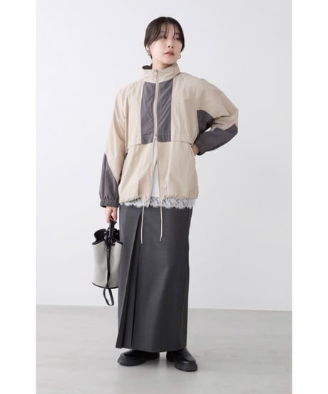 【UMBRO×MICA&DEAL】 0126306110 配色ナイロンブルゾン