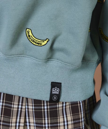 【DOUBLE STANDARD CLOTHING】0208330253 バナナ刺繍スウェット