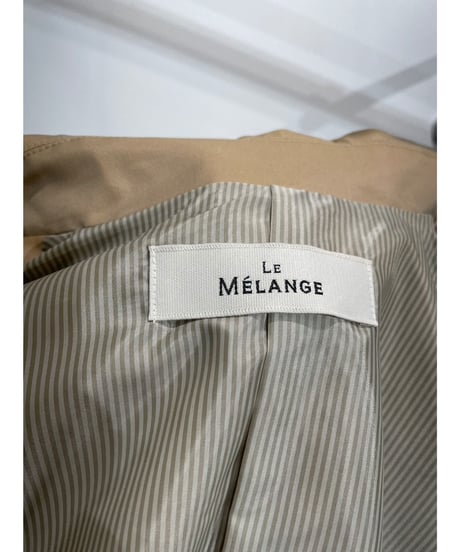 【LE MÉLANGE】8613902　ステンカラーコート