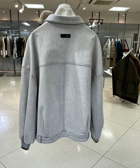 【ayane 26AW】  856705　グレイッシュデニムジャケット