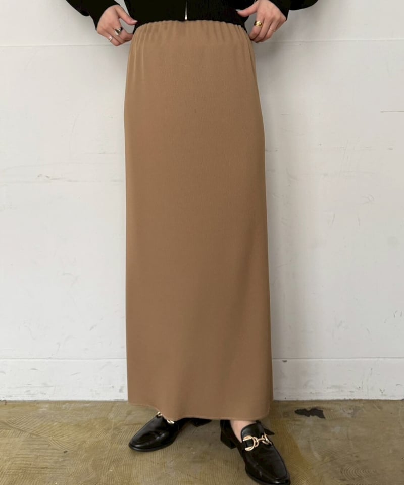 cafune】535614 rib tight skirt | selectshopB5
