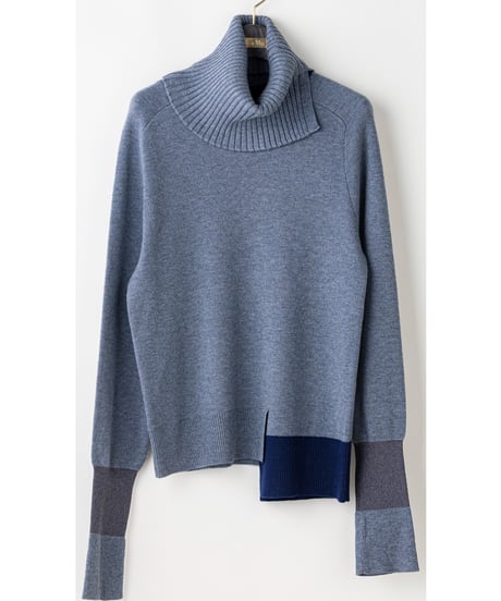 【Lallia Mu 26AW】2614431 ネックウォーマーセットニット