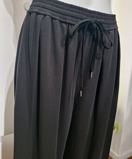 【cafune】625603 dry cotton wide easy pants