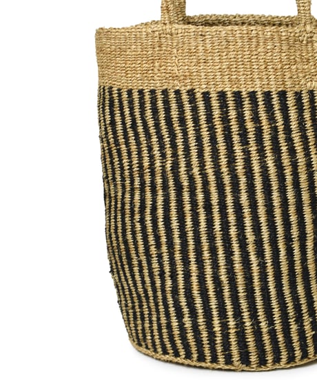 【SOIL】ANSL2501 STRIPE SISAL BAG
