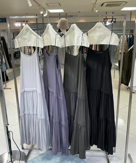 【ayane 26AW】  856731 レーヨン・ポリエステルキャミワンピース