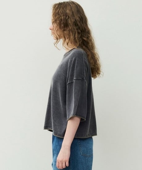 【JOHNBULL】 JL261N02 ドライコットンピグメントニットTシャツ