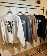 【ruxe】2634560 ZEBRA-Print スウェット