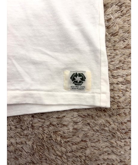 【free rage】 226AC818C リサイクルコットンTシャツ（BRUSH PEACE BIRD）