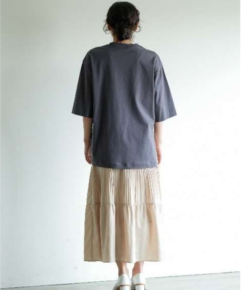 LalliaMu】2513510 アシンメトリースリットカットソー | selectshopB5