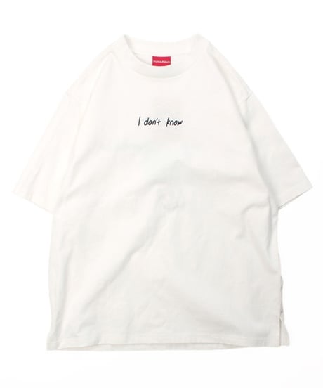 【HUMAROUS】652801 Click to I don't know Tee