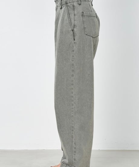 【MICA&DEAL】0125103023ハイウエストデニムパンツ