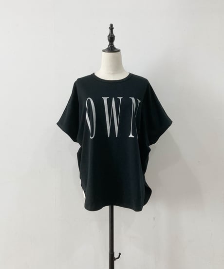【sirodelabonte】R523218 OWN dolman Tshirt(ラメ） 30/-highgauge cotton