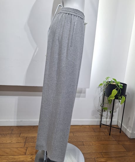 【cafune】625603 dry cotton wide easy pants