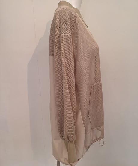 【ATELIER SIX】 21254426 メッシュ 異素材 MA-1