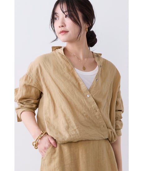 【MICA&DEAL】 0126201130 ラミー2WAYシアーシャツ