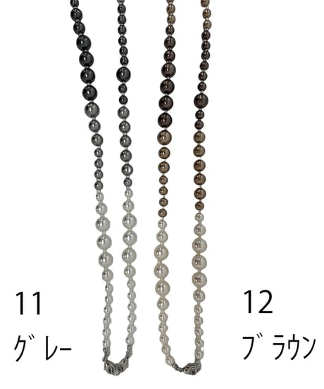 【ayane 26AW】  早期ご予約送料無料！数量限定856766 ロングパールネックレス